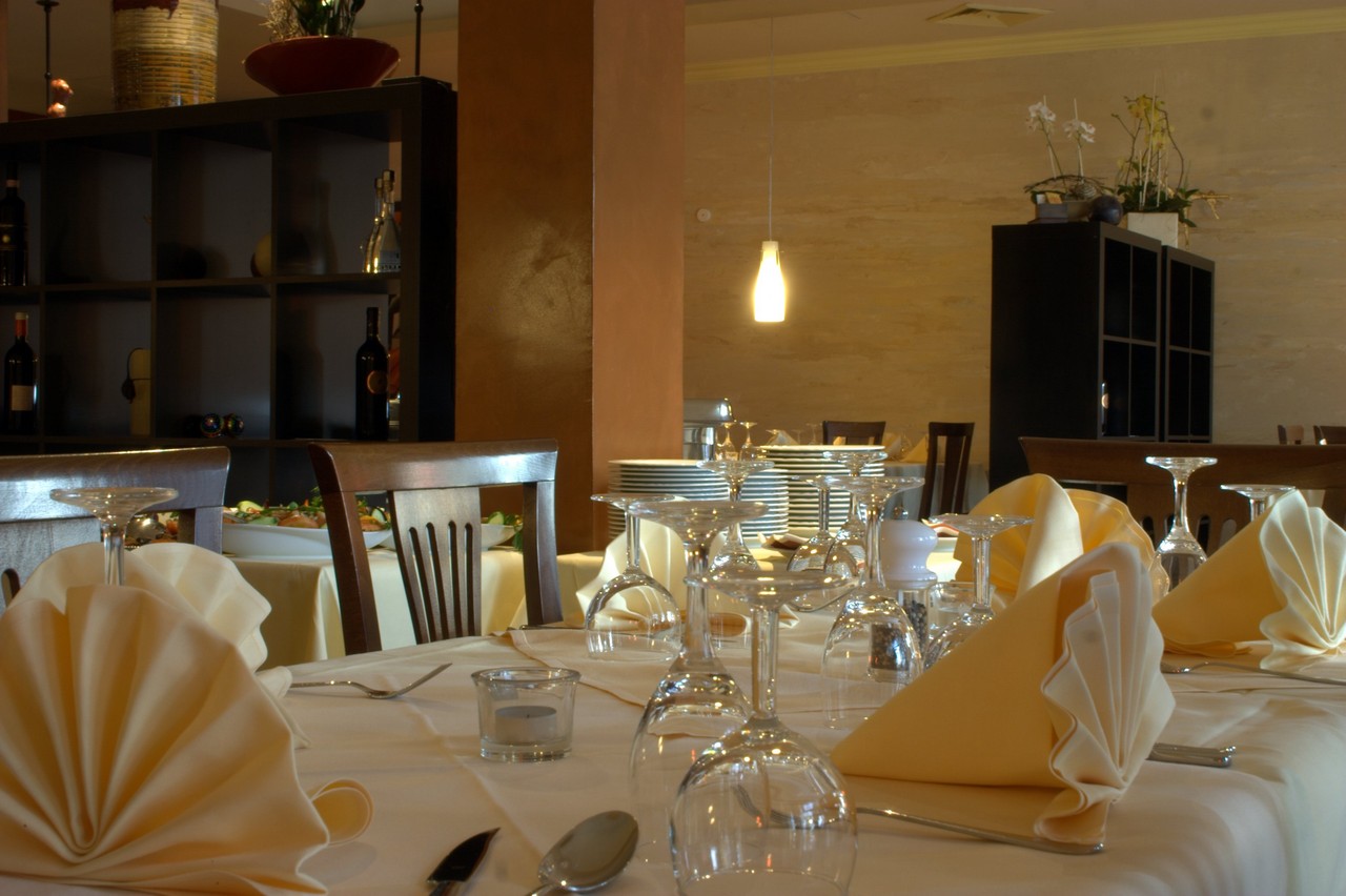 Function table setting prepared for a celebration at Palmwoods Community Club